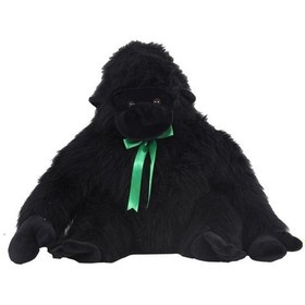 Resim Tüylü Goril Siyah Peluş 75 Cm 