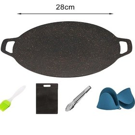 Resim Trendooze Homyl 28cm Barbekü Plakası - Yaratıcı Pişirme Tasarımı 