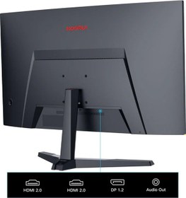 Resim Koorui 1ms 180hz 27" 1920x1080 Fhd Curved Gaming Monitör 27e6ca 
