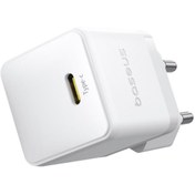 Resim Baseus Palm 1c 20W Eu Hızlı Şarj Cihazı Beyaz 