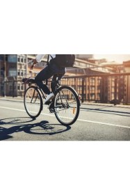 Resim Bike And Art 22.2mm Rahat Dik Oturuş Şehir Bisikleti Gidon ve Boğaz Takımı 