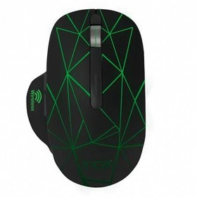 Resim INCA IWM-051T Kablosuz Led Aydınlatmalı Sessiz Şarjlı 1600dpi Gaming Optic Siyah Mouse 