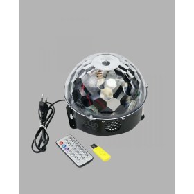 Resim MiraLive Rgb LED Disko Topu Projektör – Ev Partileri, Doğum Günleri ve Eğlence Için Işık Şovu 