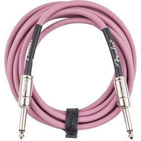Resim Fender Contour Serisi 4,5 Mt. Gitar Kablosu Burgundy Mist Enstrüman Kablosu 