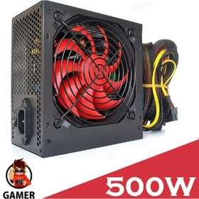Resim Platoon PL-9261 500W Gaming Pc Power Supply 12cm Geniş Fan Güç Kaynağı 
