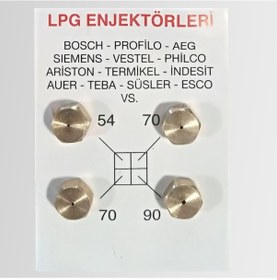 Resim Lpg Ocak Dönüşüm Meme Takımı Üniversal 