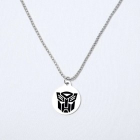 Resim Beymarka Transformers Yuvarlak Çelik Kolye 