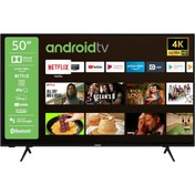 Resim Telefunken 50UA9000BX 50"-127CM ULTRAHD ANDROID WIFI BT LED TV 