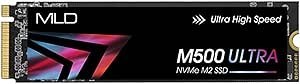 Resim MLD 1TB M500 NVME 2280 Gen4 SSD 7000/4700MB MLD22M500P21-1000 