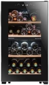 Resim La Sommeliere LS512BLACK Solo Şarap Dolabı, 52 Şişe Kapasiteli 