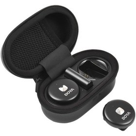 Resim Boya Omic-ub Kablosuz Mikrofon Sistemi 1 Alıcı + 2 Verici + 1 Şarj Kutusu 50m İletim Menzili Dahili Pil Android Telefonlar Bilgisayar Dizüstü Bilgisayar Kamera İçin Canlı Yayın 