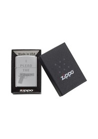 Resim Zippo I Plead The 2nd Dizayn Çakmak 