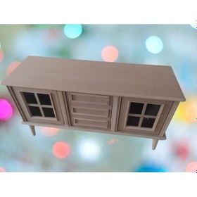 Resim Bengimobilya Tv Sehpası Windovs Model Pencere Ahşap Kayın Avangart Torna Ayak (483190672) 
