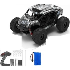 Resim Elektrikli RC 1:16 Ölçek Mega Arazi Aracı Spor Araç 45 Km Hız Yapan Su Geçirmez Özellikli 