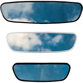 Resim Takgör Pırlanta 3'lü Set Dik Kollu Dikiz Aynası Siyah Beyaz Beşiktaş 