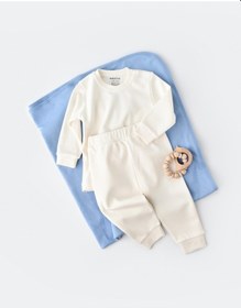 Resim BabyCosy Organik Pantolon - Tshirt Set 001 