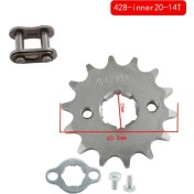 Resim Hightower Kayo Bse Ssr Sdg 14 Dişli 428 Zincir Motor Çapraz Dişlisi 