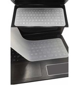 Resim gökkuşağı store Klavye Koruyucu Silikon 15,6 Inc Laptop Notebook Dizüstü Pc Bilgisayar Hd3217-hdx8251 Şeffaf 2 Adet 