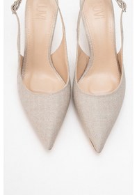 Resim Luvishoes Luvi Shoes Caisa Altın Simli Kadın Topuklu Ayakkkabı Altın Simli 