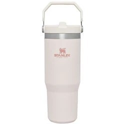 Resim The Iceflow Flip Straw Pipetli Termos Bardak 890 ml Açık Pembe 