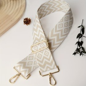 Resim Bej Basit W-Şekilli Naylon Kayış Ayarlanabilir Geniş Omuz Askısı, 5cm/2inç Kamera Modifikasyonu için Uygun, Çapraz Vücut Çantası Tote Seyahat Çanta Değiştirme Kayışı ile Ayarlanabilir Uzunluk, Çıkarılabilir Altın Kaplama Donanım Tokası, Çanta Dönüşümü için Mükemmel, Kurulumu ve Kullanımı Kolay Aksesuarlar, Anne İçin Hediye, Kız Kardeşe Hediye, Kadınların Hediyesi, Doğum Günü Hediyesi, Noel Hediyesi 