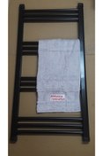 Resim Eurasia Havlupan Towel Radiator 500x1200 15 Borulu Siyah Havlupan 