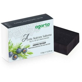 Resim Agarta El Yapımı Güzellik Sabunu 150 Gr Ardıç Katranı 