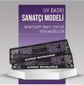 Resim Sanatçı Resimli Plakalık Modelleri 2 Adet 