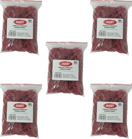 Resim Ekoset Kırmızı Paket Ambalaj Para Lastiği 40Mm 5.000 Adet 