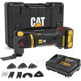 Resim Mabeyn DX41 18VOLT/4.0AH Li-Ion Tek Akülü Kömürsüz Profesyonel Çok Amaçlı Devir Ayarlı Raspalama+14 Adet Aksesuar 