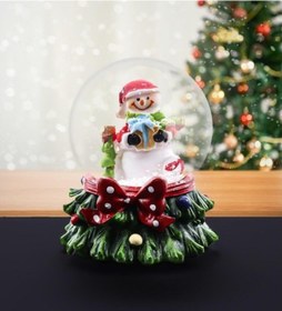 Resim Kardan Adam Figürlü Kar Küresi 