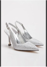 Resim Blacktavern SİVRİ BURUNTAŞLI ARKA AÇIK ABİYE AYAKKABI 