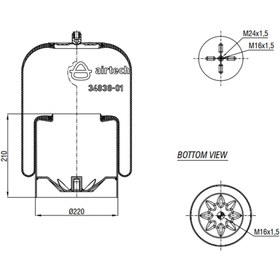 Resim E.4838-c21 Pistonlu Körük 
