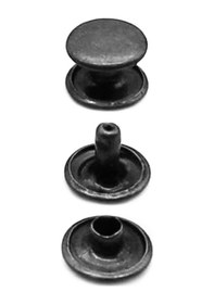 Resim 7 Mm 33 No Siyah Oksit Renk 30 Adet Perçin Rivet 