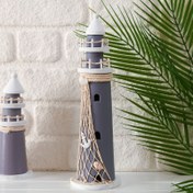 Resim KPM Dekoratif Lighthouse Biblo - Gri - 37 cm 