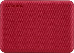 Resim Toshiba Canvio Advance HDTCA20ER3AA 2TB 2.5" USB 3.2 Gen-1 Taşınabilir HDD - Kırmızı 