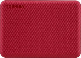 Resim Toshiba Canvio Advance HDTCA20ER3AA 2TB 2.5" USB 3.2 Gen-1 Taşınabilir HDD - Kırmızı 