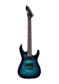 Resim Esp Ltd Lm200dxntblb M-200dx Nt Blue Burst Elektro Gitar Sabit Köprü Mavi Burst 