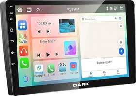 Resim Dark 10" IPS Android 13, 4GB RAM 64GB Hafıza 2DIN Carplay & Android Auto, GPS Destekli Geri Görüş Kameralı Universal Araç Multimedya 