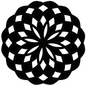 Resim Çiçek Deseni Oto-motor-laptop-duvar-dekor Tip 16 30 X 30 Cm 