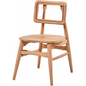 Resim Masifart Zama Mabel Sandalye Cilasız Ham Ham 