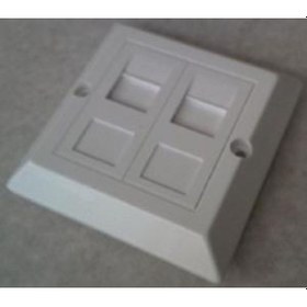 Resim Digitus At-Ag-303-Wh-A-Ds 80X80 Priz Çerçevesi Face Plate 2 Li 