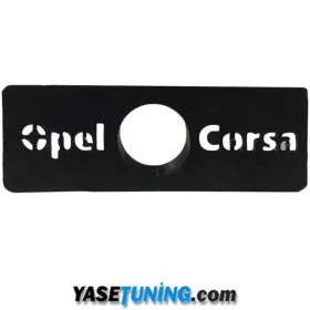 Resim Corsa C Çakmaklık Çerçevesi Opel Corsa yazılı 