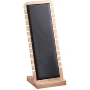 Resim Homyl Takı Teşhir Standı Kolye Küpe Yüzük Organizatör Siyah-deri 