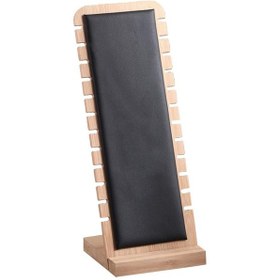 Resim Homyl Takı Teşhir Standı Kolye Küpe Yüzük Organizatör Siyah-deri 