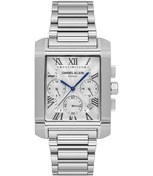 Resim Daniel Klein Dke.1.10679-1 Exclusive Tüm Fonksiyonları Aktif Dikdörtgen Kasa Metalik Gri Erkek Kol Saati 