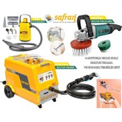 Resim Safran Anafor 12/17 Sıcak Sulu Koltuk Halı Yıkama Makinesi Buhar Makinesi Fırçalama 3 Lü Set 