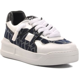 Resim AYAKMOD Lacivert-Beyaz Erkek Sneaker 