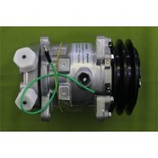 Resim ÖLMEZ OTO YEDEK PARÇA KLİMA KOMPRESÖRÜ ÜNİVERSAL TİP SD5H09 24V A2V ÜSTTEN ÇIKIŞ I K 
