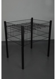 Resim Rafburada 40x60cm Profil Ayaklı Havuz Sepet. 